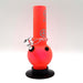 8" Acrylic Water Pipe Bong FBM02 ( PIP545 ) Acrylic Bong NIBO Distribution RED