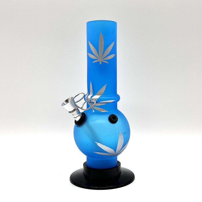 8" Acrylic Water Pipe Bong FBM02 ( PIP545 ) Acrylic Bong NIBO Distribution BLUE