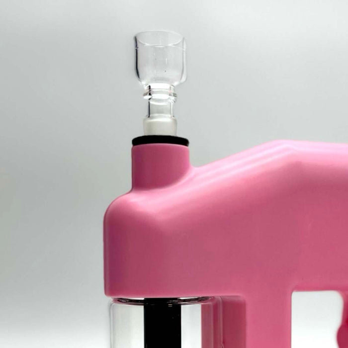 Colourful Glass Electric Blowing Bong with Bowl for Dry Herb Resin · Silicone · Plastic Bong Super Supplys Inc