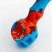Silicone Honeycomb Handpipe Assorted Colours Jar of 20 Pieces Silicone Pipe Super Supplys Inc