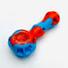Silicone Honeycomb Handpipe Assorted Colours Jar of 20 Pieces Silicone Pipe Super Supplys Inc