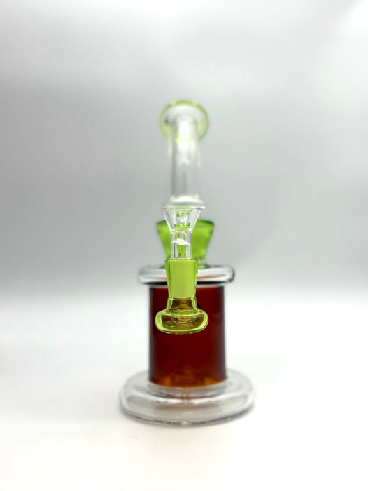 8" Matrix Perc Glass bong Glass Bong Super Supplys Inc