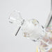 16" Glow in the dark 9mm glass water bong [GBT2301] Glass Bong ONE