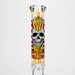 16" Glow in the dark 9mm glass water bong [GBT2301] Glass Bong ONE Design B