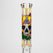 16" Glow in the dark 9mm glass water bong [GBT2301] Glass Bong ONE Design C