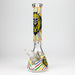 16" Glow in the dark 9mm glass water bong [GBT2301] Glass Bong ONE