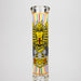 16" Glow in the dark 9mm glass water bong [GBT2301] Glass Bong ONE Design F