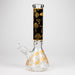 14" Mushroom 9mm glass water bong [GBT2303] Glass Bong ONE