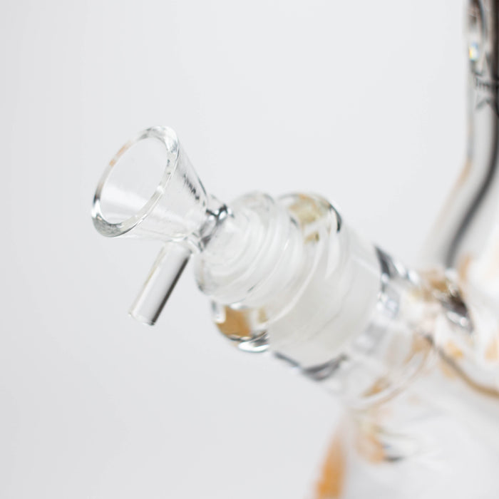 14" Mushroom 9mm glass water bong [GBT2303] Glass Bong ONE