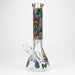 14" Mushroom 9mm glass water bong [GBT2303] Glass Bong ONE Design E