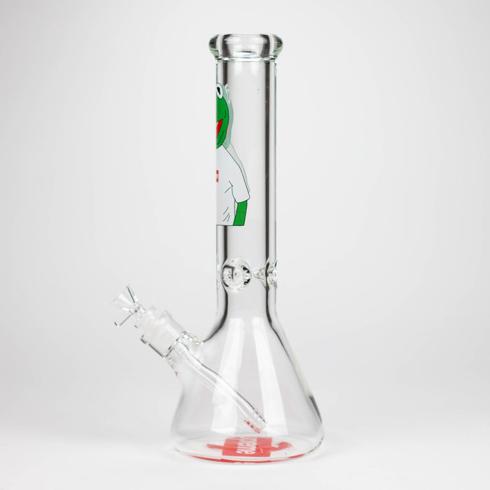 14" Brand 9mm glass water bong [NP2001] Glass Bong ONE