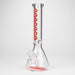 14" Brand 9mm glass water bong [NP2001] Glass Bong ONE Design B