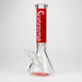 14" Brand 9mm glass water bong [NP2001] Glass Bong ONE Design C