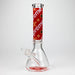 14" Brand 9mm glass water bong [NP2001] Glass Bong ONE Design D