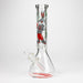 14" Brand 9mm glass water bong [NP2001] Glass Bong ONE Design F