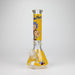 14" RM Cartoon 9mm glass water bong [GBT2118] Glass Bong ONE Design B
