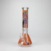 14" RM Cartoon 9mm glass water bong [GBT2118] Glass Bong ONE Design D