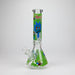 14" RM Cartoon 9mm glass water bong [GBT2118] Glass Bong ONE Design E