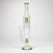 18" Glass water bong with Percolator and Diffuser Glass Bong Bongzie Smokes