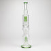 18" Glass water bong with Percolator and Diffuser Glass Bong Bongzie Smokes