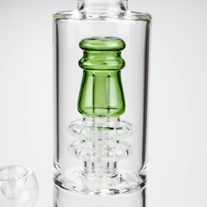 18" Glass water bong with Percolator and Diffuser Glass Bong Bongzie Smokes