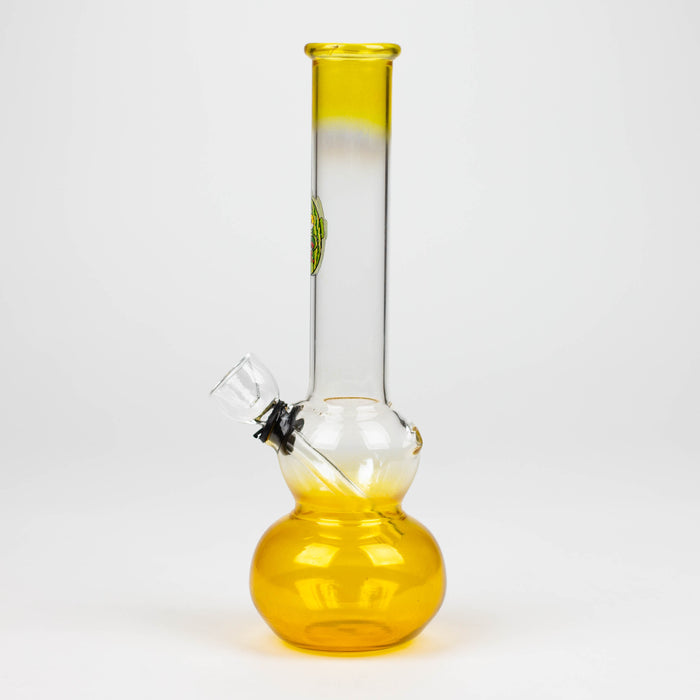 8" paint glass water bong-Assorted Other Shaped Bong Bongzie Smokes