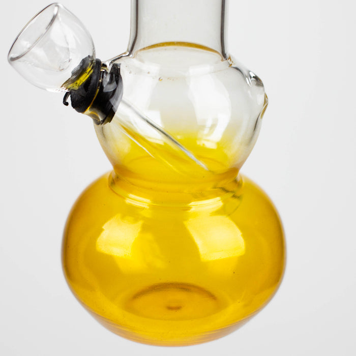 8" paint glass water bong-Assorted Other Shaped Bong Bongzie Smokes