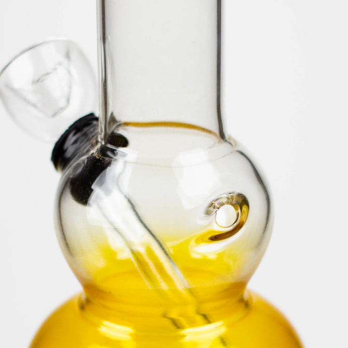 8" paint glass water bong-Assorted Other Shaped Bong Bongzie Smokes