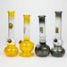 8" paint glass water bong-Assorted Other Shaped Bong Bongzie Smokes
