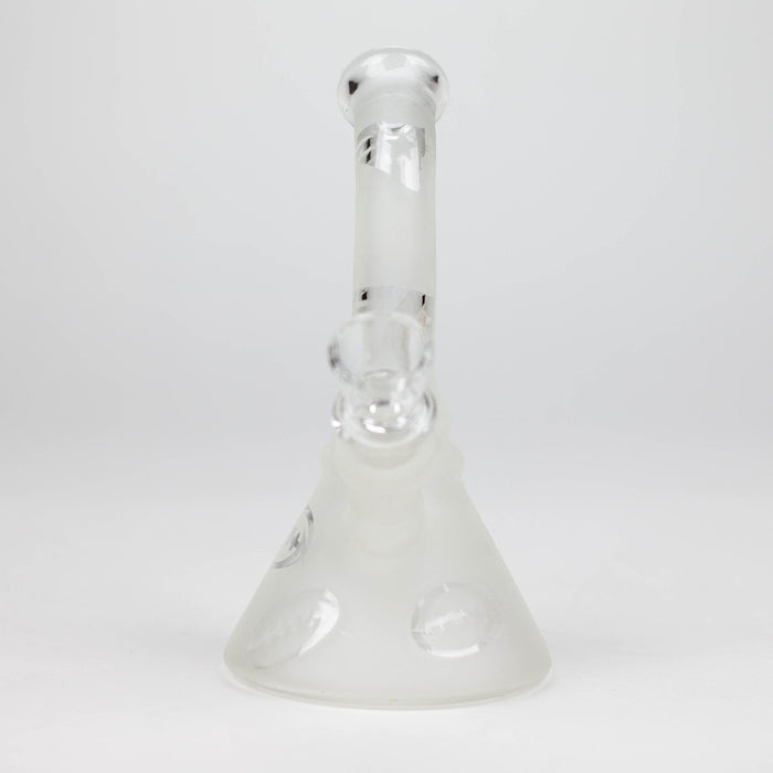 6" Glow in the dark glass bong Glass Bong Bongzie Smokes