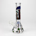 Z10" Glow in the dark Glass Bong With Mushroom Design Glass Bong 777 Smoke Design3