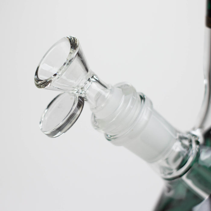 Z10" Glass Bong With The War Design Glass Bong 777 Smoke