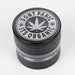 Heavy Duty Large "Don't Panic It's Organic" 4 Parts Weed Grinder Engraved in Canada Design #2 Herb Grinder Laser Ninja