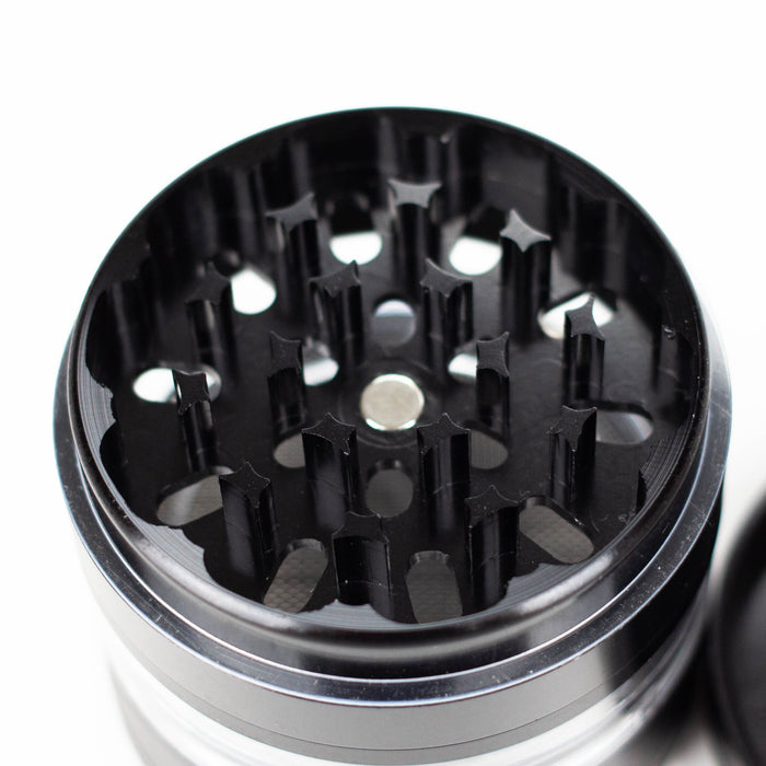 Heavy Duty Large "Don't Panic It's Organic" 4 Parts Weed Grinder Engraved in Canada Design #2 Herb Grinder Laser Ninja