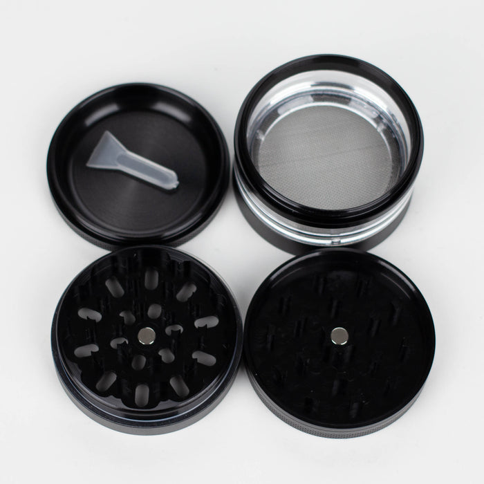 Heavy Duty Large "Don't Panic It's Organic" 4 Parts Weed Grinder Engraved in Canada Design #2 Herb Grinder Laser Ninja
