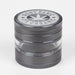 Heavy Duty Large "Don't Panic It's Organic" 4 Parts Weed Grinder Engraved in Canada Design #2 Herb Grinder Laser Ninja Gray