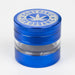 Heavy Duty Large "Don't Panic It's Organic" 4 Parts Weed Grinder Engraved in Canada Design #2 Herb Grinder Laser Ninja Blue