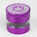 Heavy Duty Large "Don't Panic It's Organic" 4 Parts Weed Grinder Engraved in Canada Design #2 Herb Grinder Laser Ninja Purple