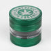 Heavy Duty Large "Don't Panic It's Organic" 4 Parts Weed Grinder Engraved in Canada Design #2 Herb Grinder Laser Ninja Green