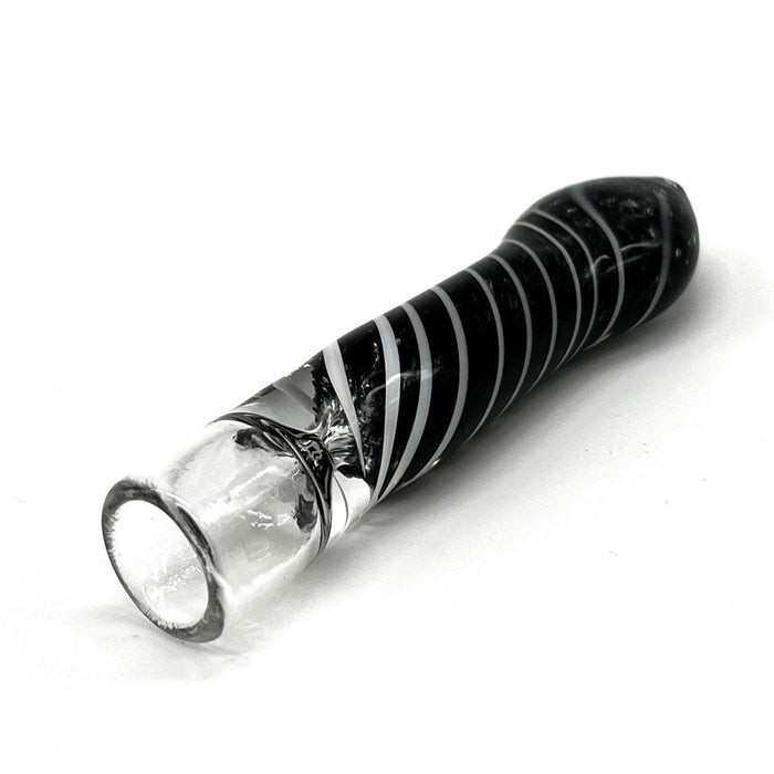 3" Double Glass Bat - Assorted design Glass Pipe NIBO Distribution