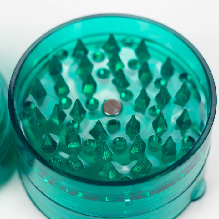Acrylic grinder mixed color pack of 20 Display Pack Bongzie Smokes