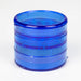 ACRYLIC GRINDER PACK OF 20 Display Pack Bongzie Smokes Blue