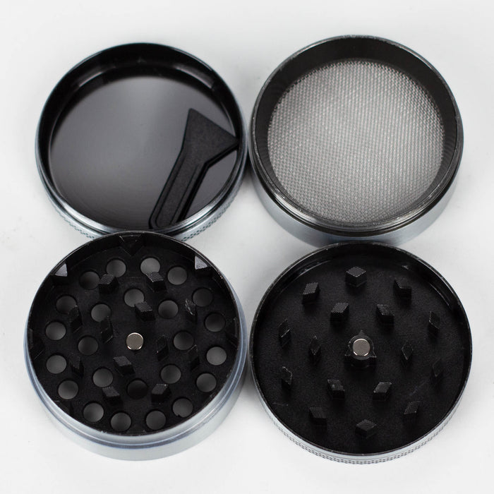 Z2" Metal Grinder 4 Layers with Alien Design Box of 12 Display Pack 777 Smoke