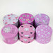 Z2.5" Metal Grinder 4 Layers with Kitty Design Box of 6 Display Pack 777 Smoke