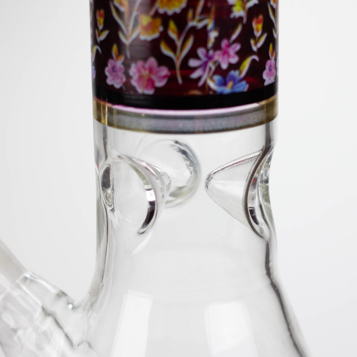 12" Royal Conical assorted design glass bong Glass Bong Bongzie Smokes