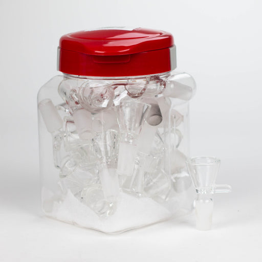 Martini Clear blow Jar of 30 Bongs Accessories Bongzie Smokes