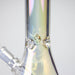 10" 5mm Electroplate Glass Bong Assorted Colour Glass Bong Super Supplys Inc