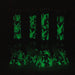 12" 5mm Luxury Design Glow in the Dark Glass Bong Glass Bong Super Supplys Inc