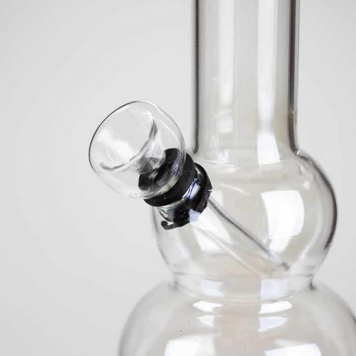 8" Glass water pipe Other Shaped Bong Bongzie Smokes