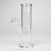 8" clear straight bong Glass Bong Bongzie Smokes